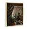 Stupell Industries Classical Vermeer Painting Framed Floater Canvas Wall Art Design by one1000paintings